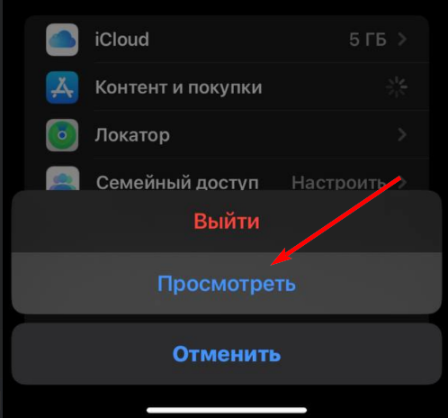 Смена региона Apple ID — шаг 4